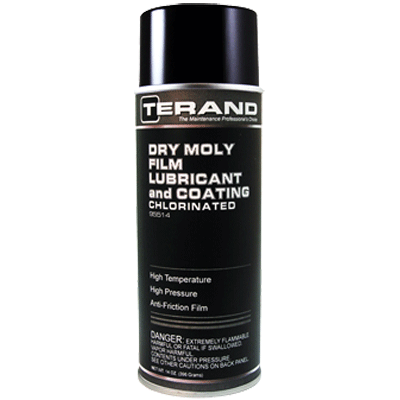 Terand Dry Moly Film Lubricant and Coating - Chlorinated