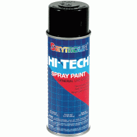 HI-TECH SPRAY PAINT - SEMI-GLOSS BLACK