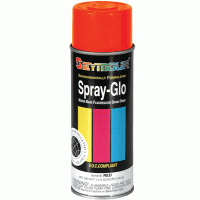 SPRAY-GLO FLUORESCENT PAINT - RED