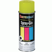 SPRAY-GLO FLUORESCENT PAINT - YELLOW