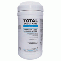 TOTAL SOLUTIONS STAINLESS STEEL CLEANER WIPES