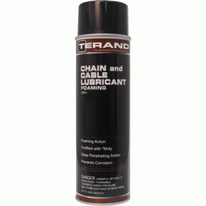 TERAND CHAIN AND CABLE LUBRICANT - FOAMING
