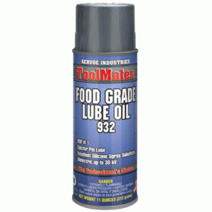 AERVOE TOOL MATES CROWN FOOD GRADE LUBE OIL