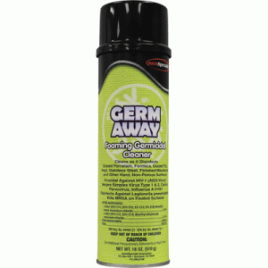 GERM AWAY FOAMING GERMICIDAL CLEANER