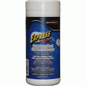 EXPRESS WIPES STAINLESS STEEL POLISH & CLEANER