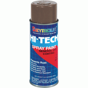 HI-TECH SPRAY PAINT - GLOSS BROWN