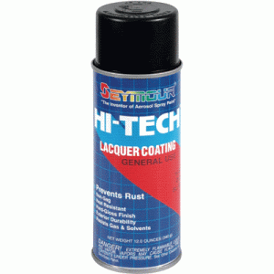 HI-TECH LACQUER METALLIC COATING - DULL BLACK