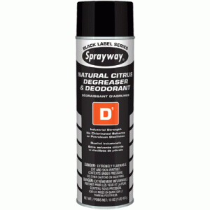 SPRAYWAY D1 NATURAL CITRUS DEGREASER & DEODORANT