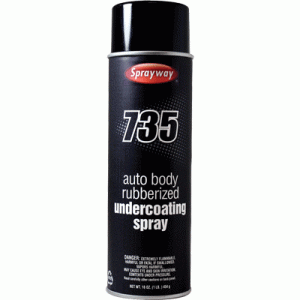 SPRAYWAY AUTO BODY RUBBERIZED UNDERCOATING SPRAY